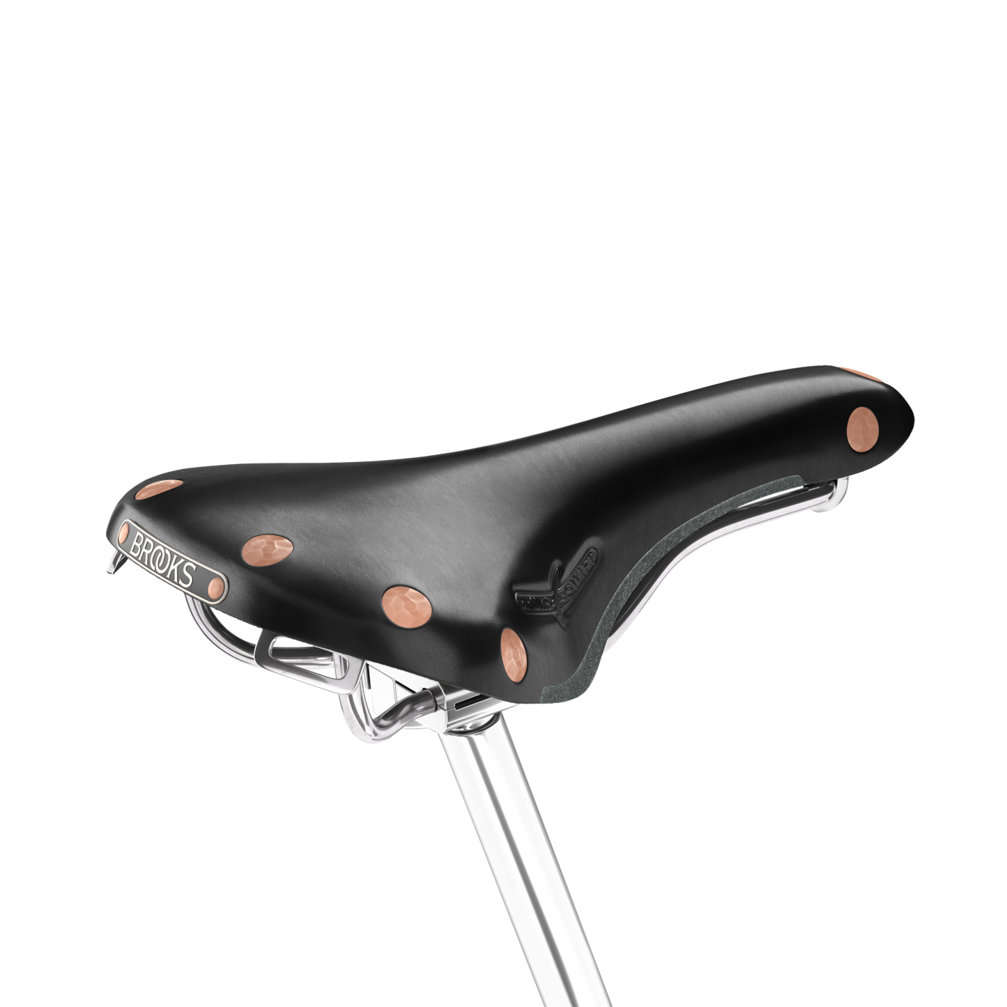 Brooks Sattel Swift Chrome black