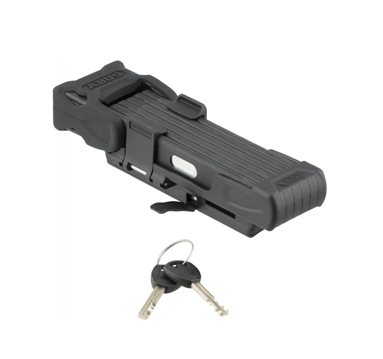 ABUS BORDO COMBO™ 6000K/90 schwarz + Halter SH mit Schlüssel