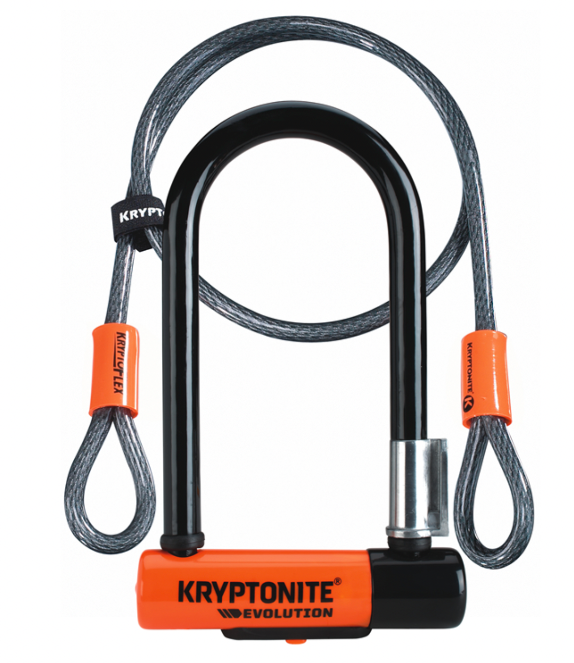 kryptonite fahrradschlösser Kryptonite Evolution Mini-7 + Kryptoflex Schloss – tokyobike